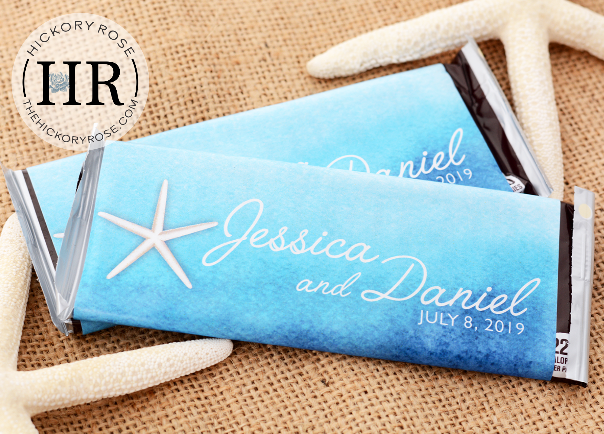 Starfish Sea | Candy Bar Labels