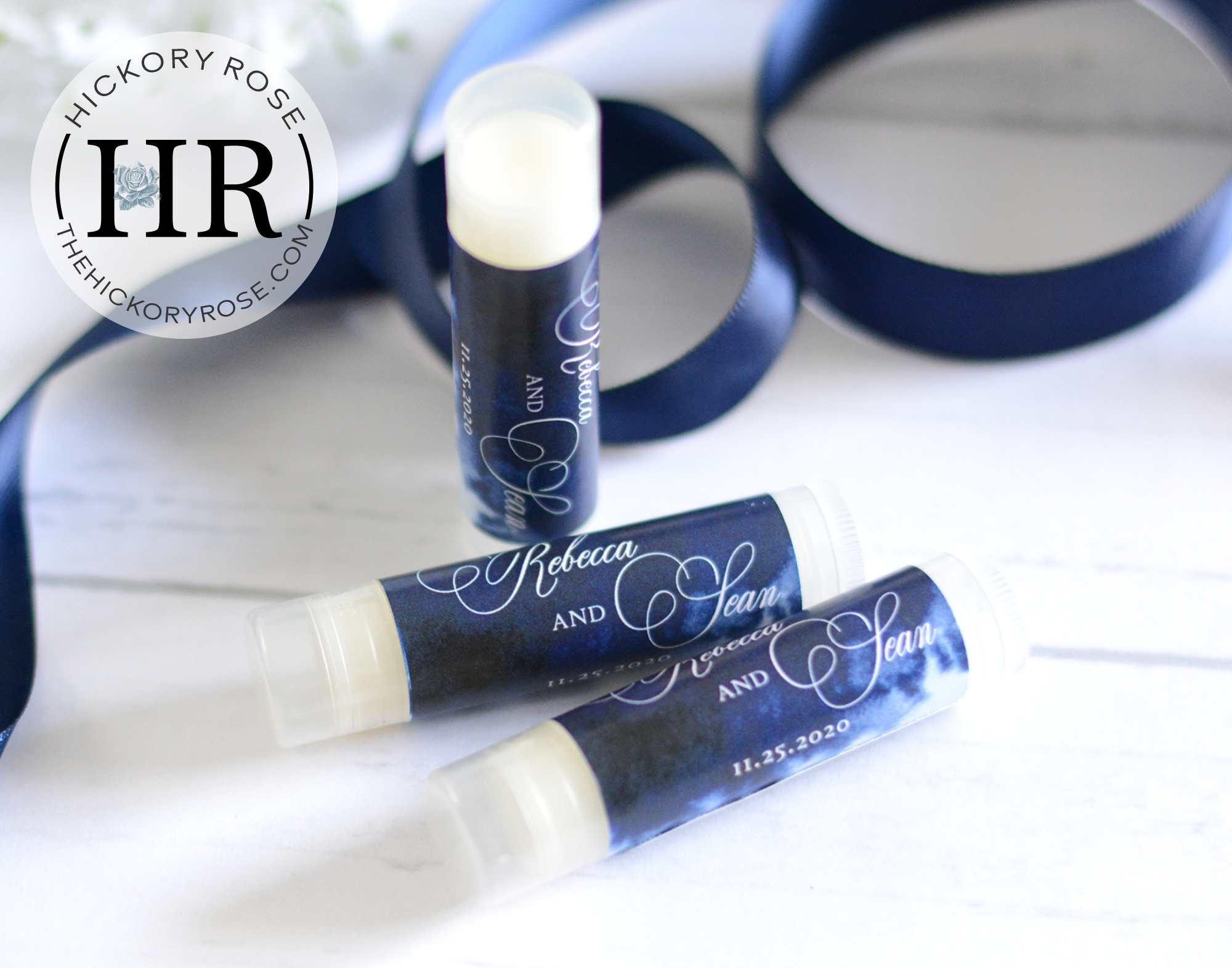 Elegant Watercolor | Lip Balm Labels
