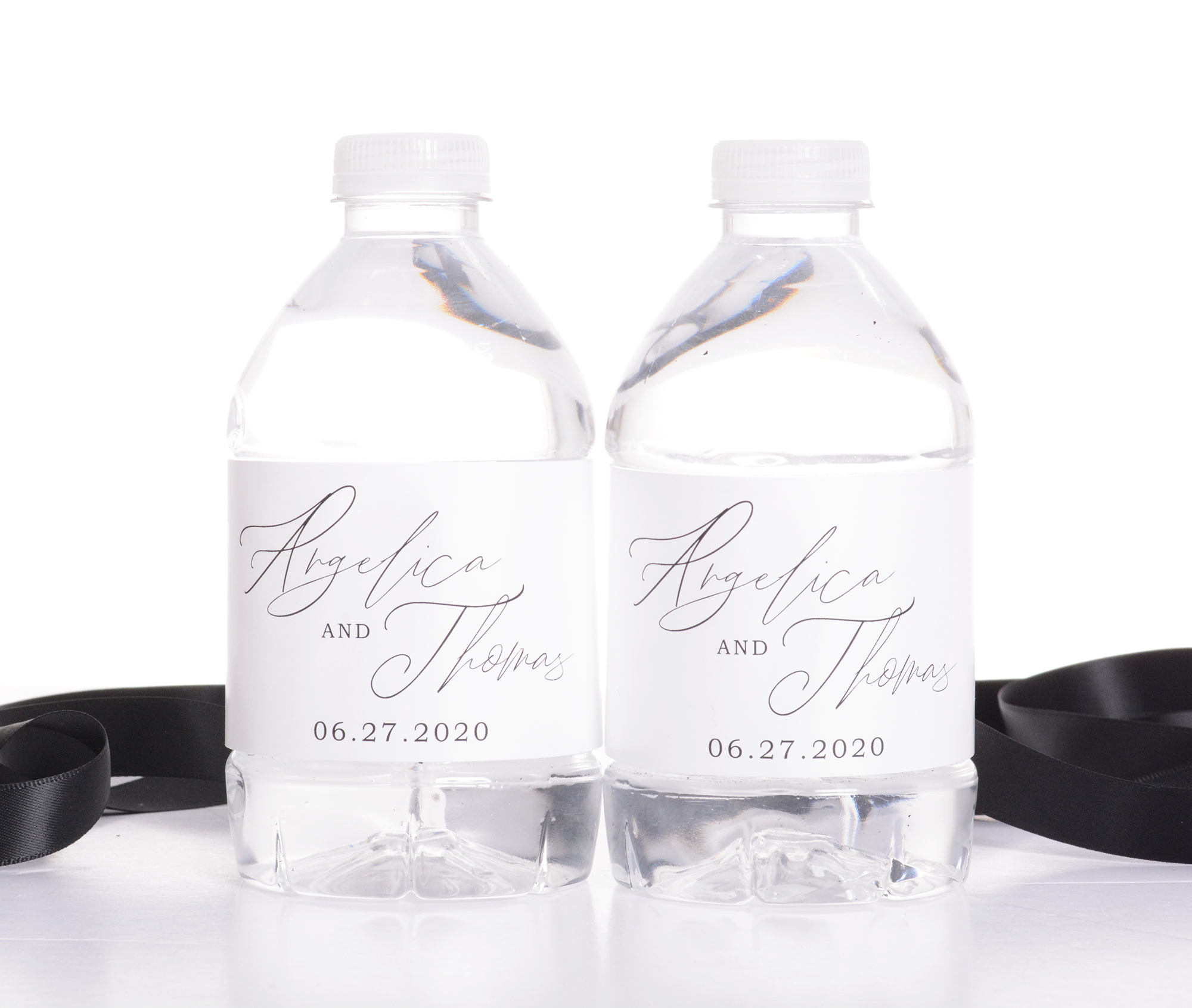 Romantic Script | Water Bottle Labels