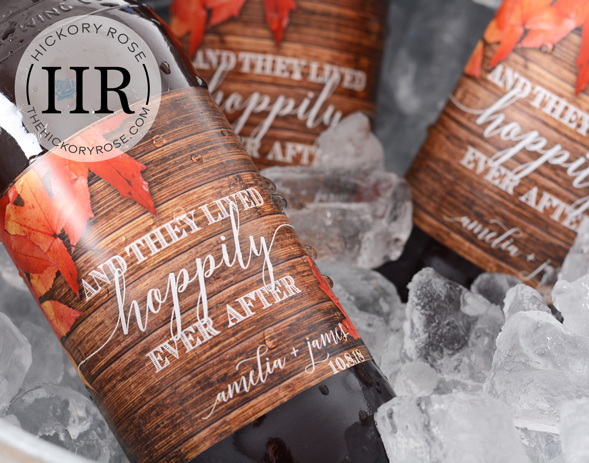 Autumn Leaves | Beer Labels – Hickory Rose