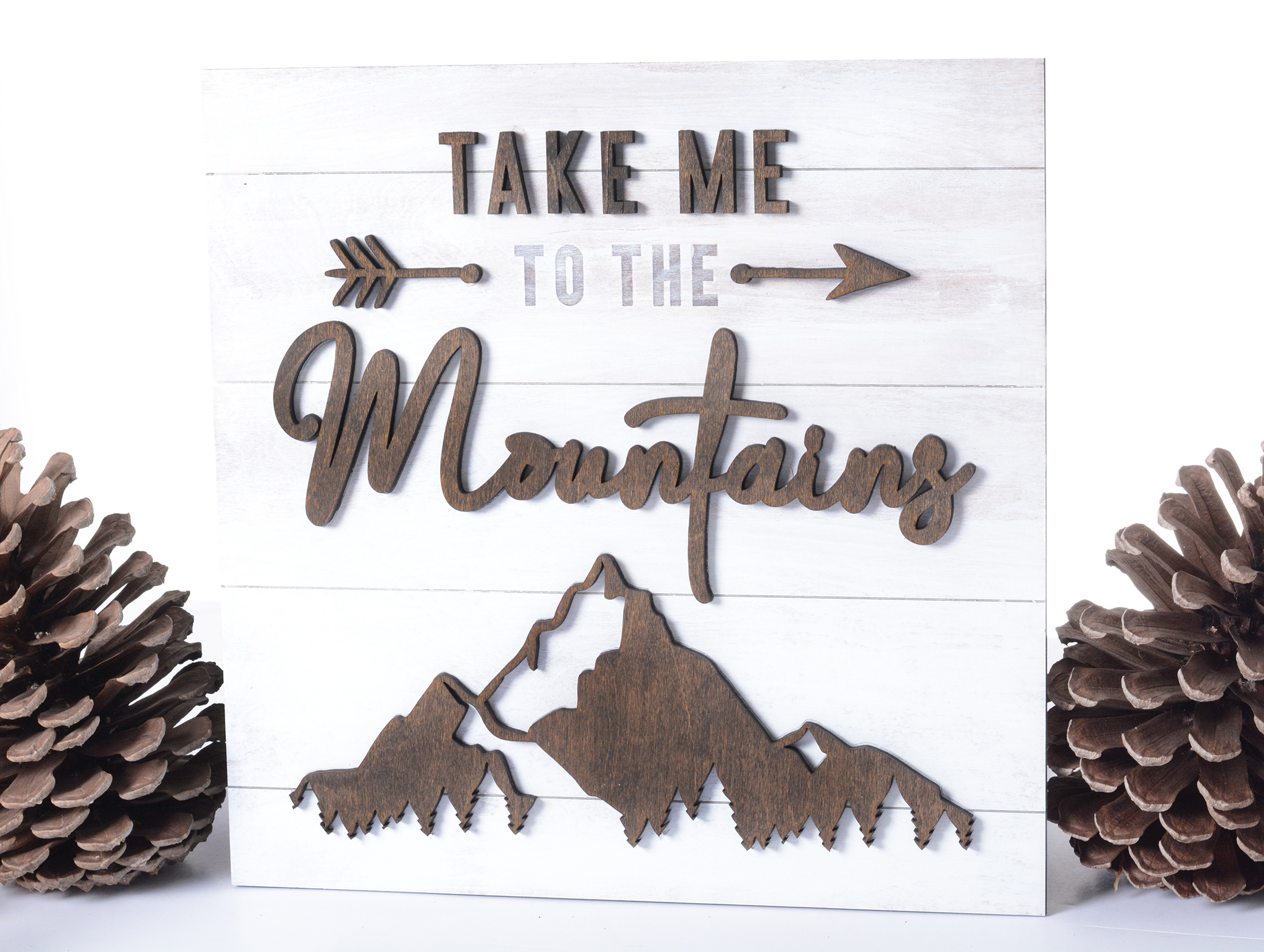 Mount Twynam Sign To The Mountains | Wood Sign – Hickory Rose