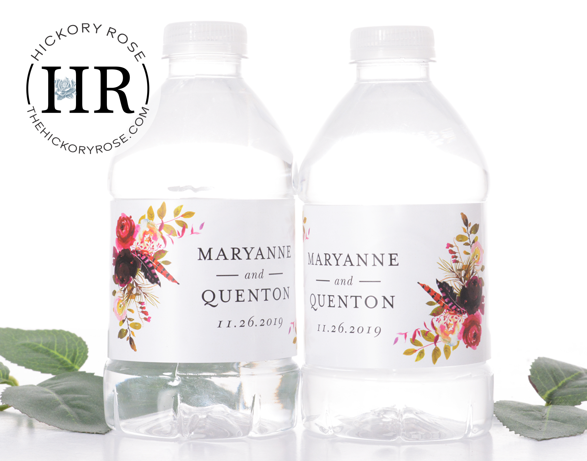 Queen's Garden | Water Bottle Labels