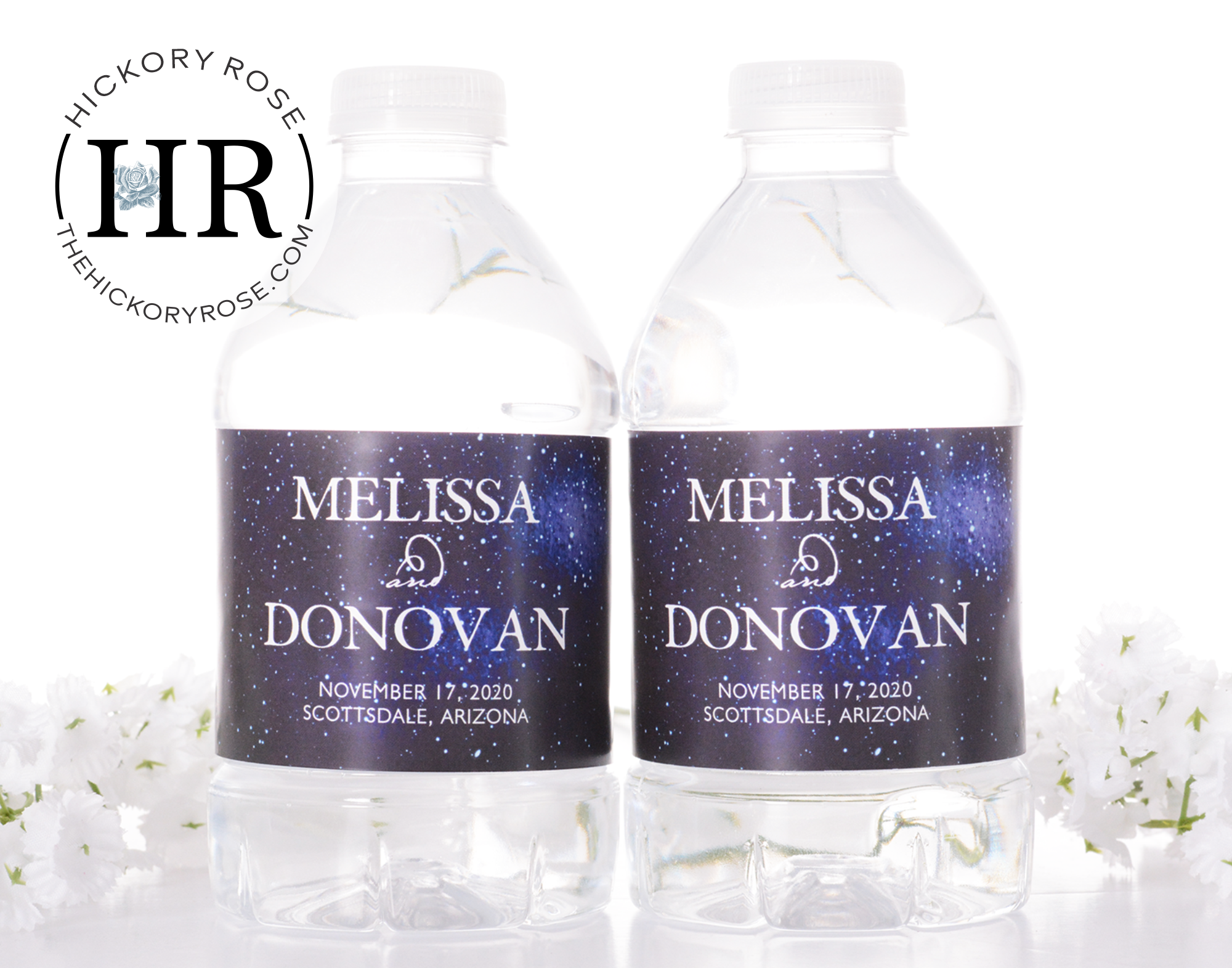 Starry Night | Water Bottle Labels