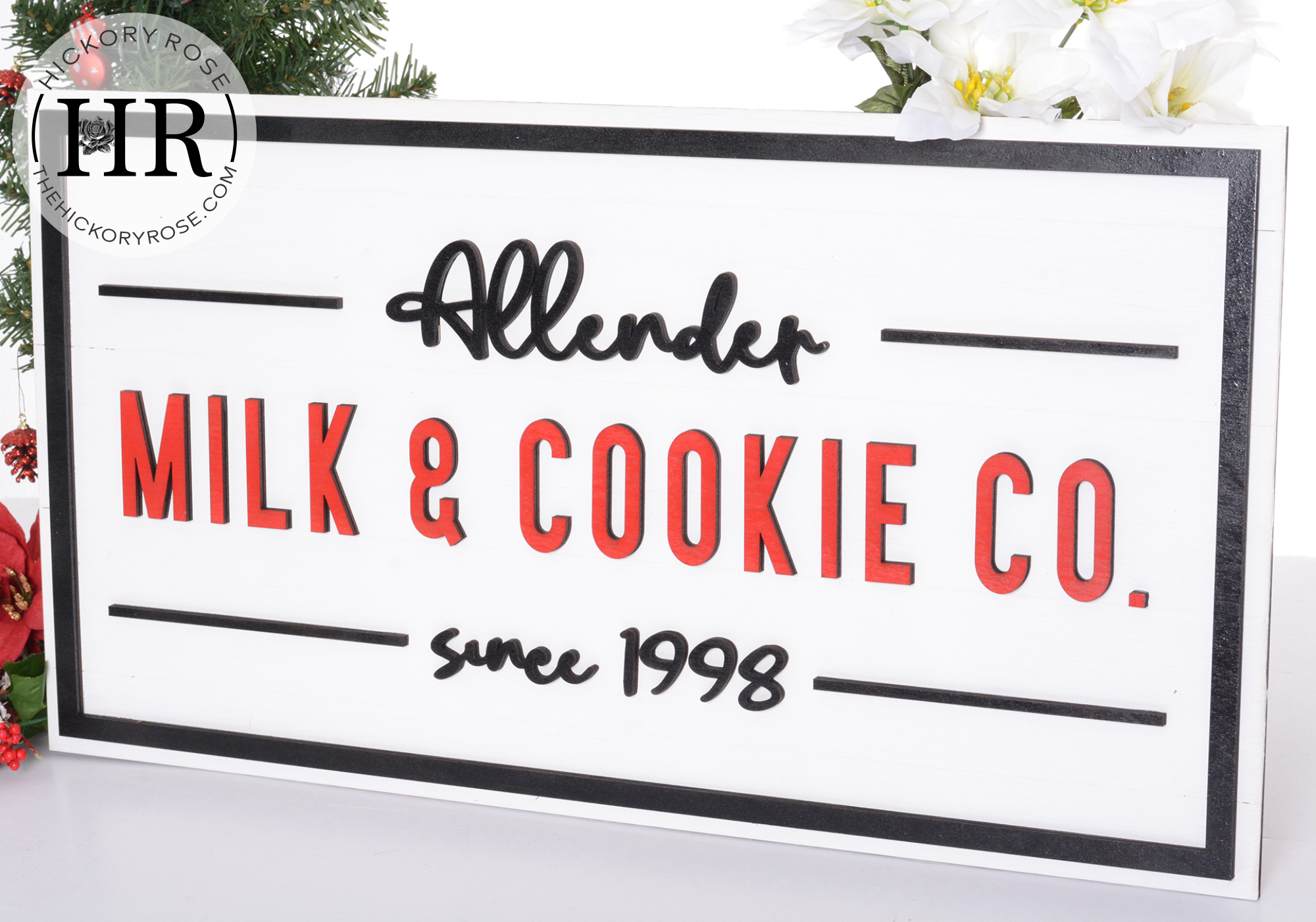 Milk & Cookie Co. | Wood Sign