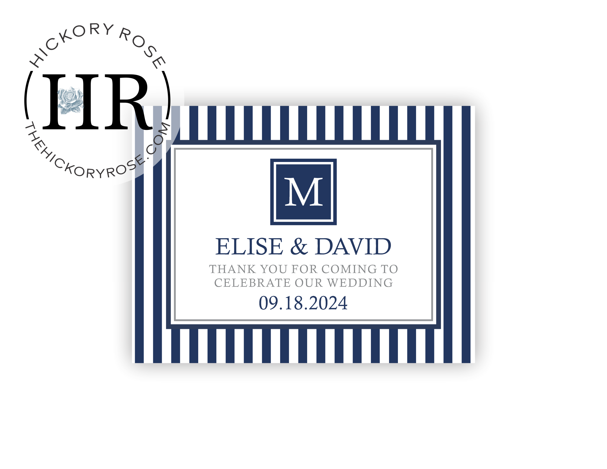 Stylishly Striped | Bag Labels
