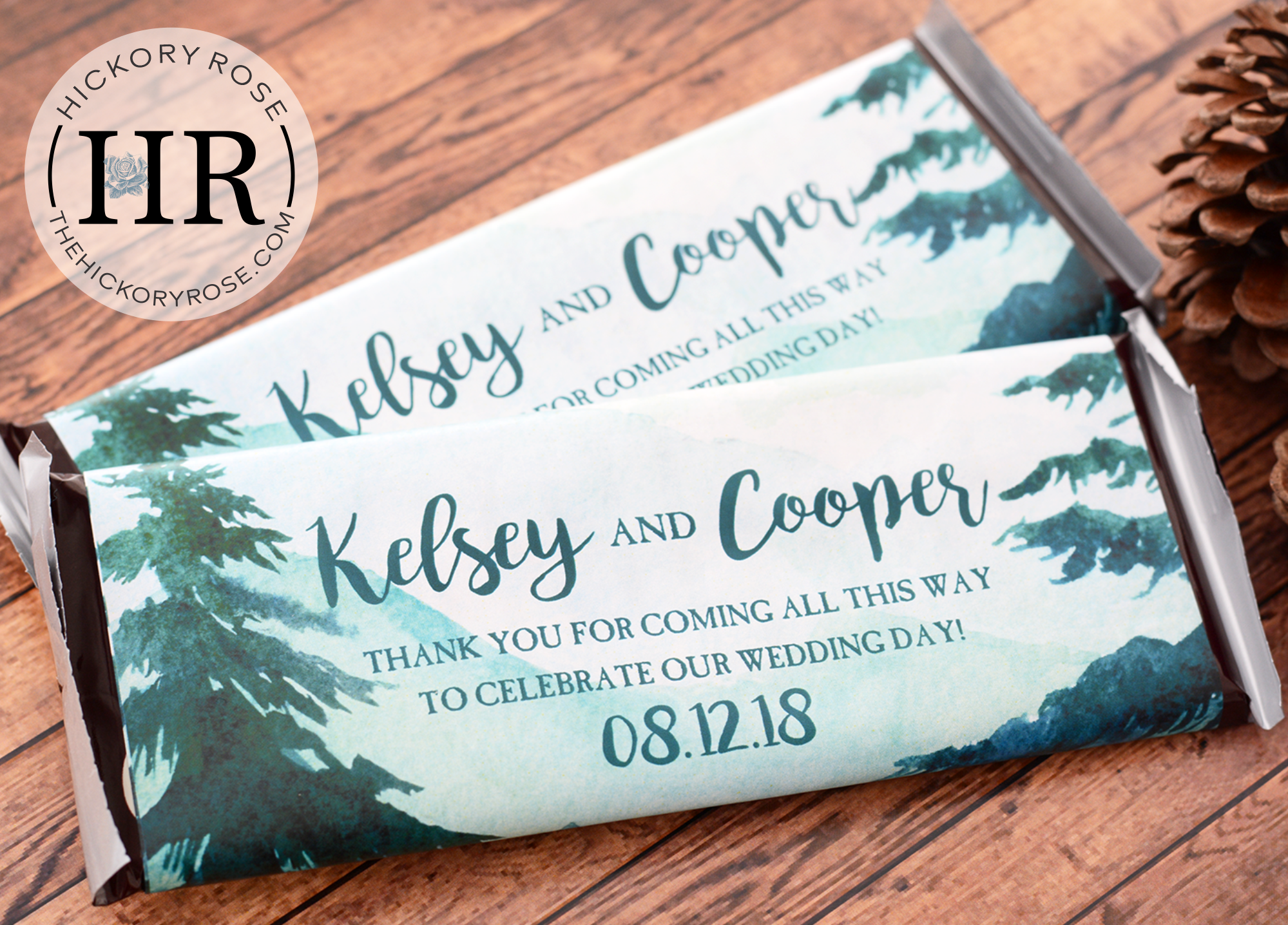 Mountain View | Candy Bar Labels