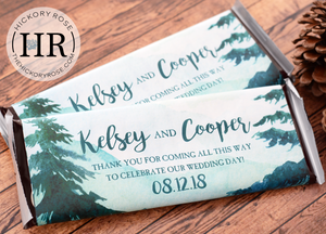 Mountain View | Candy Bar Labels