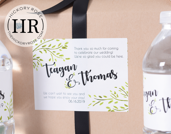 Cheerful Greenery | Favor Box Sets