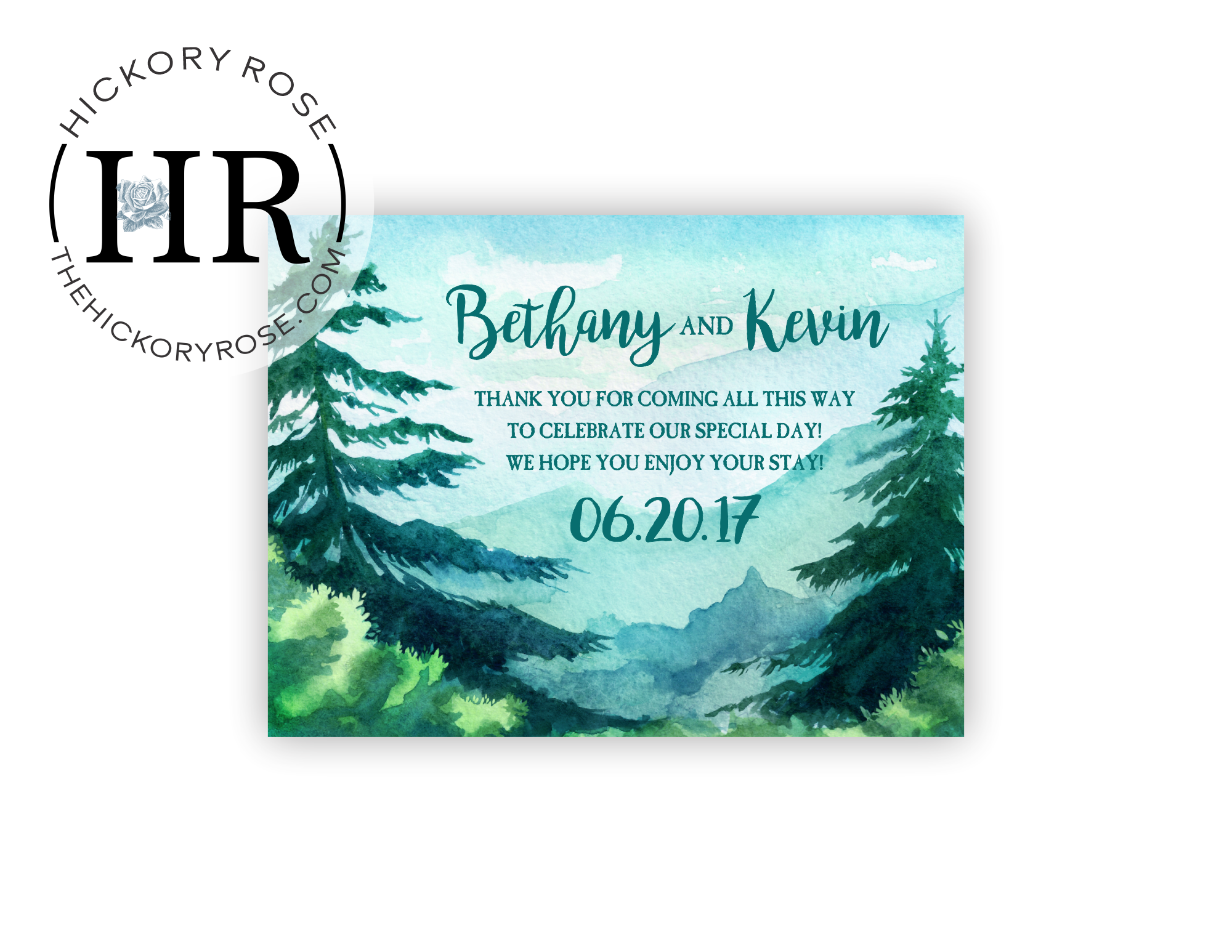 Green Mountains | Bag Labels