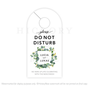 Eucalyptus Garden | Door Hangers