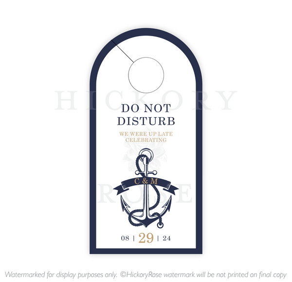 Classic Anchor | Door Hangers