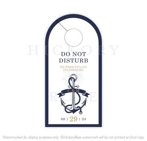 Classic Anchor | Door Hangers