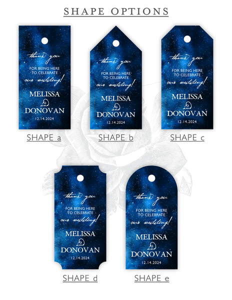 Starry Night | Gift & Favor Tags