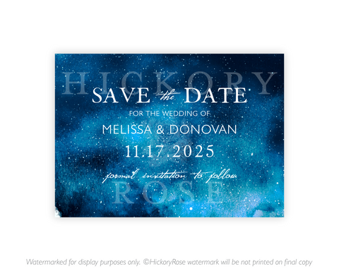 Starry Night | Save the Date Cards