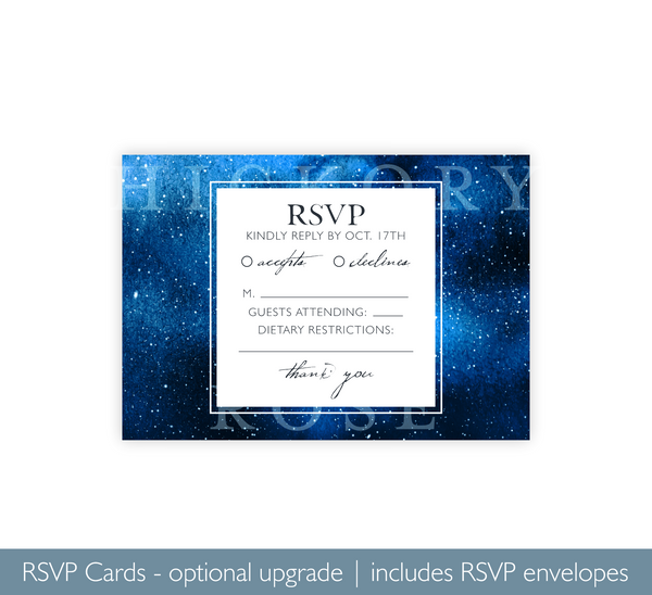 Starry Night | Wedding Invitation