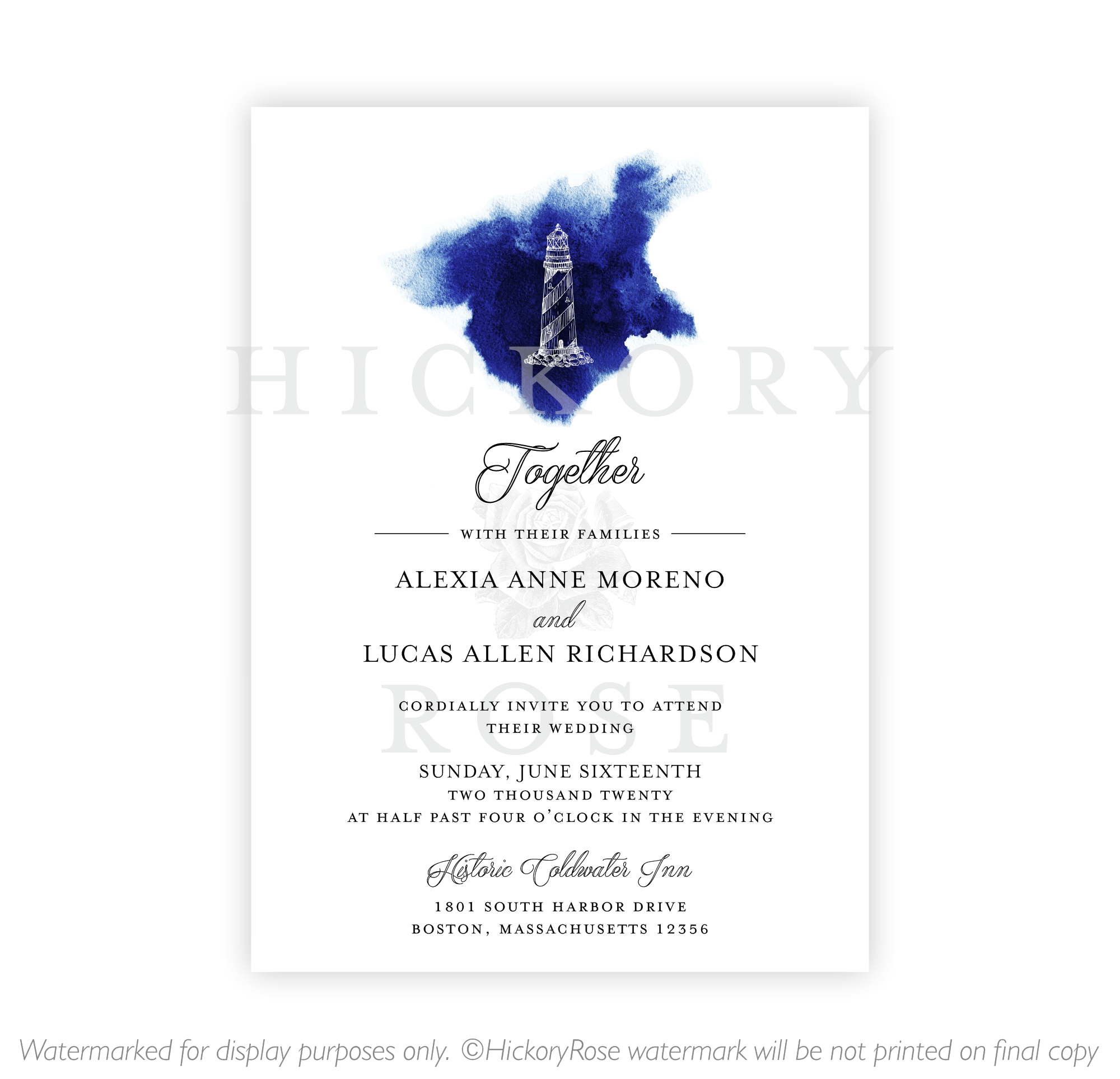 Lighthouse | Wedding Invitation