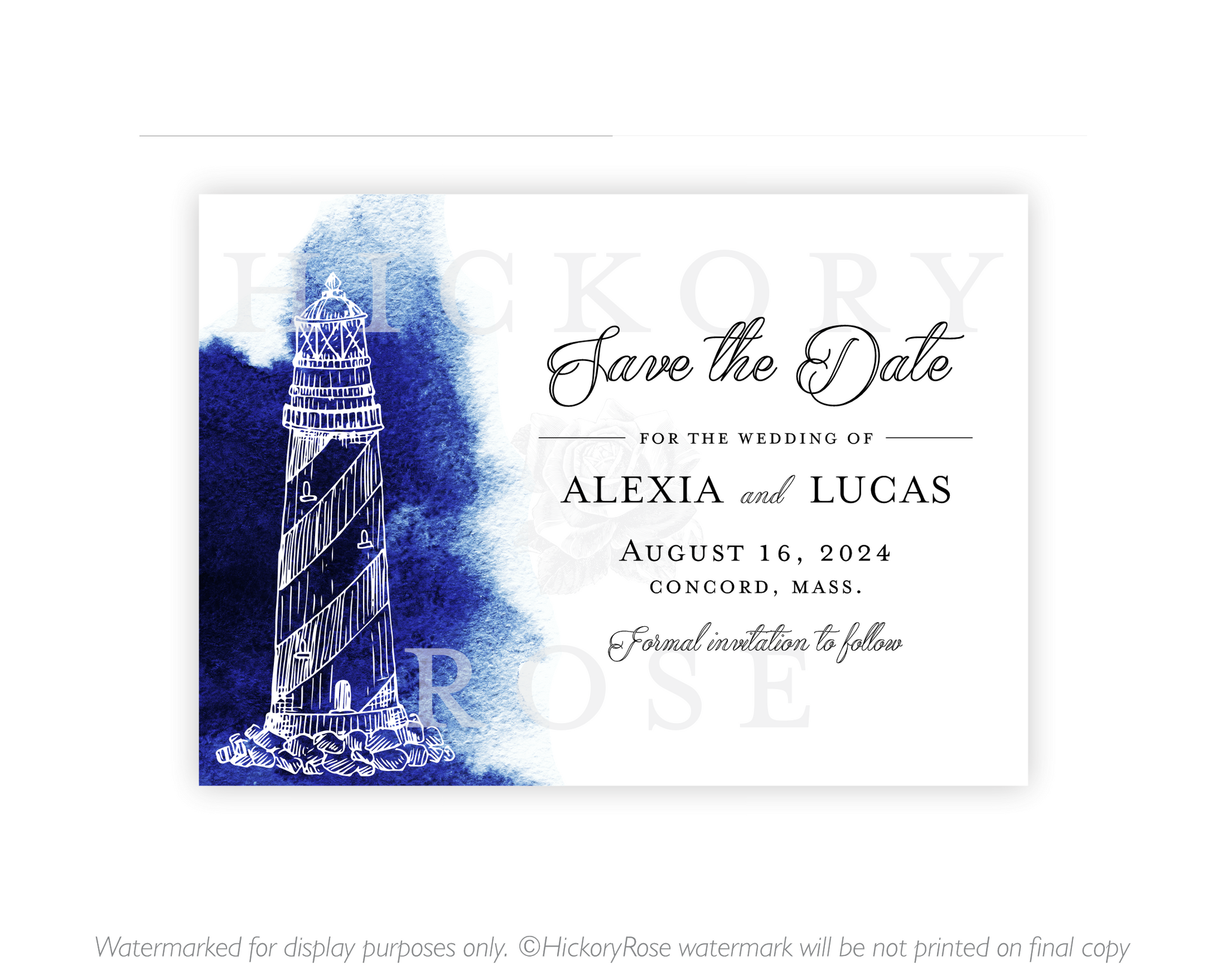 Lighthouse | Save the Date Cards