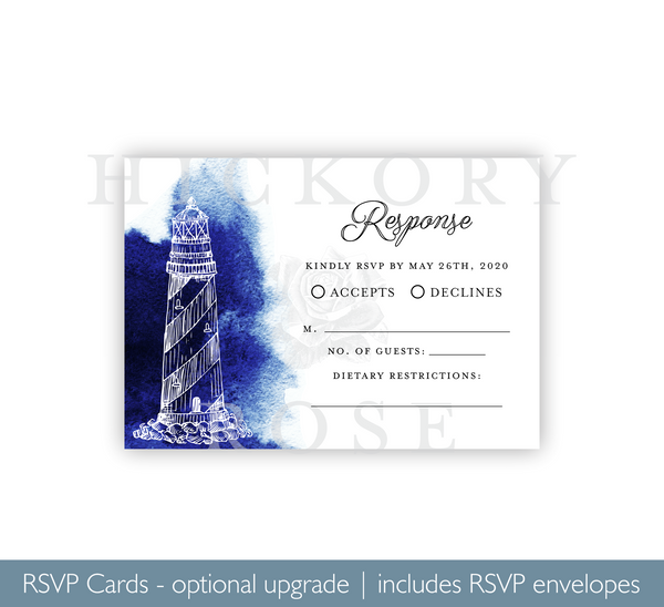 Lighthouse | Wedding Invitation