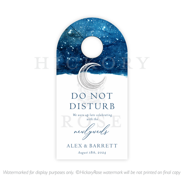 Crescent Moon | Door Hangers