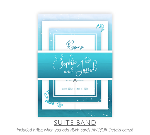 Seafoam | Wedding Invitation