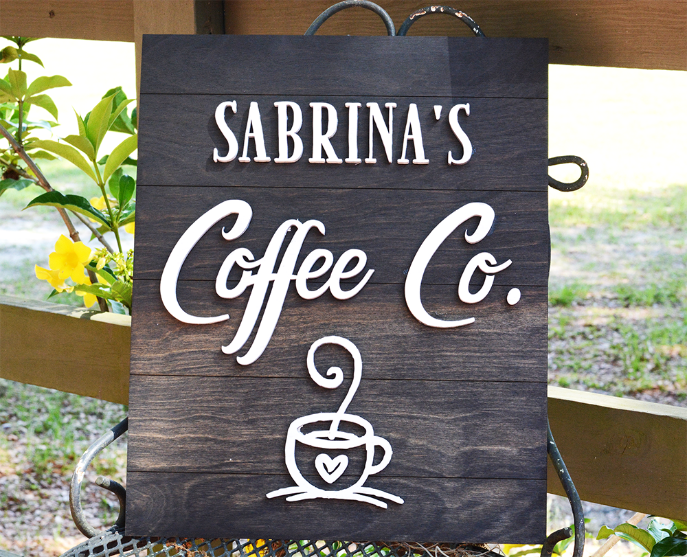 Coffee Co. | Wood Sign