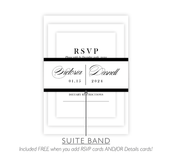 Perfectly Simple | Wedding Invitation