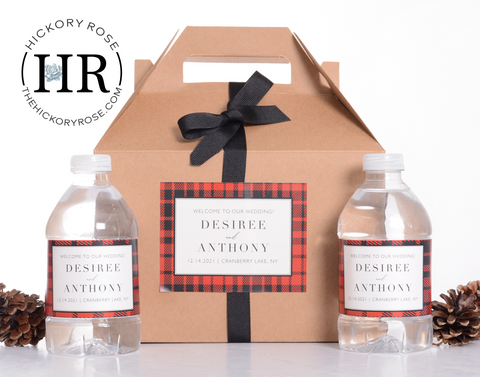 Buffalo Check | Favor Box Sets