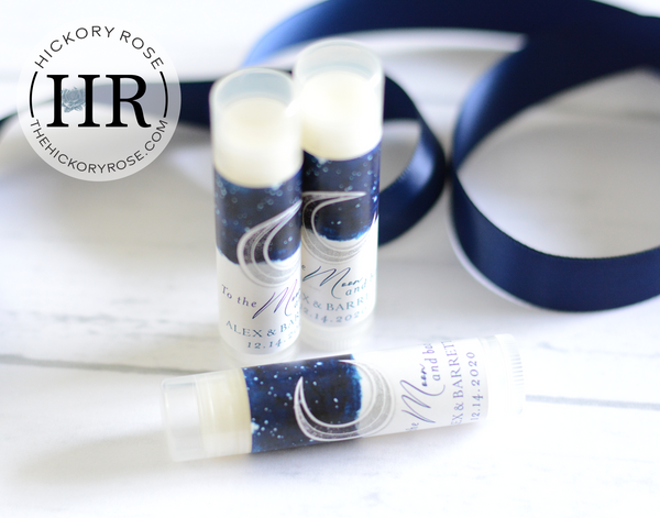 Crescent Moon | Lip Balm Favors