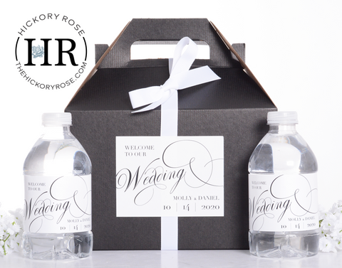 Wedding Script | Favor Box Sets