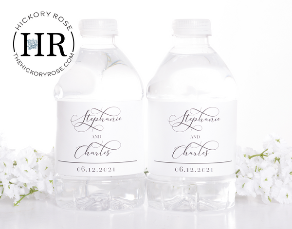 Flourished | Water Bottle Labels