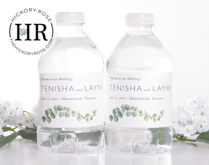 Branch of Green | Water Bottle Labels