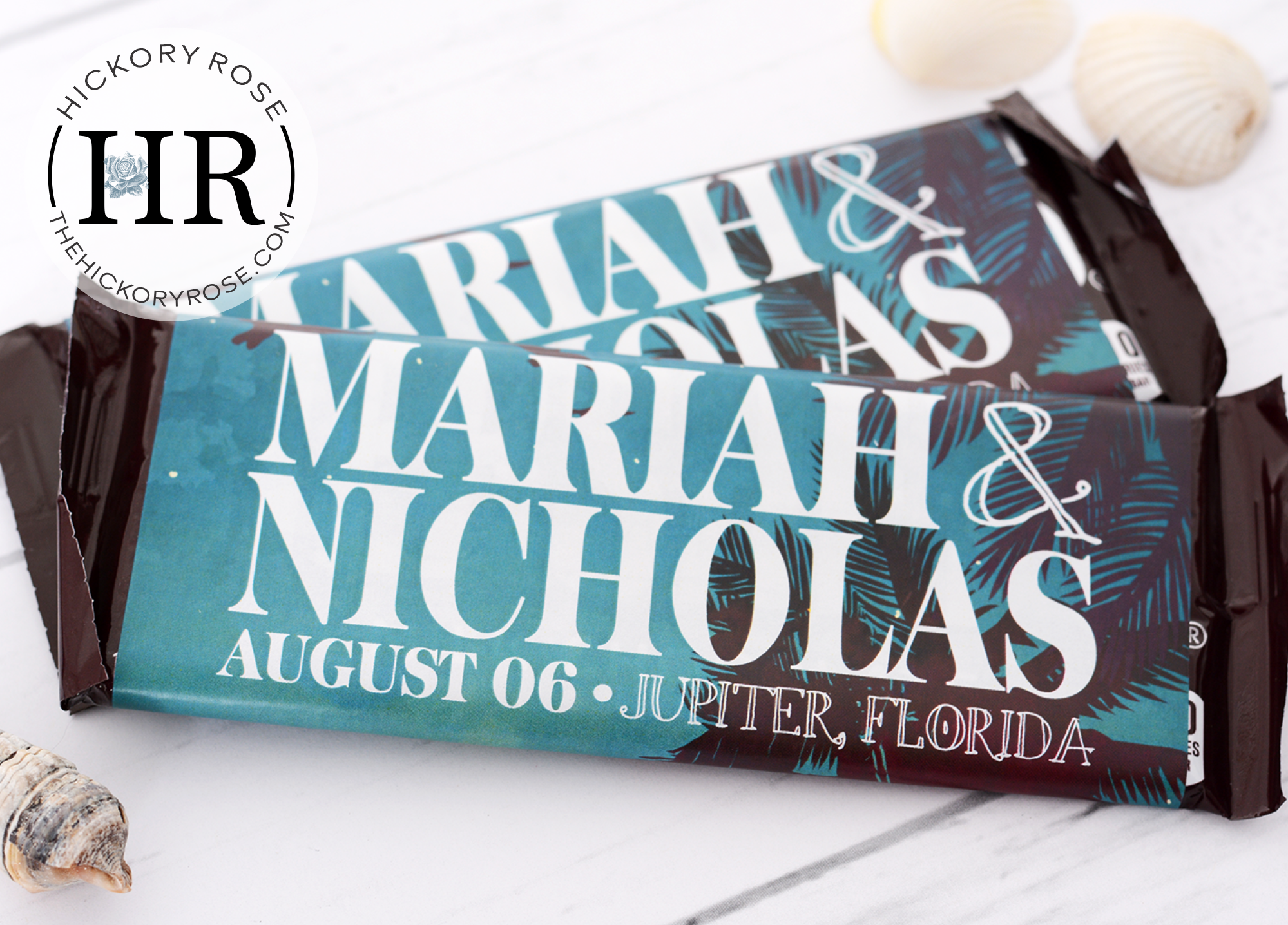 Tropical Twilight | Candy Bar Labels