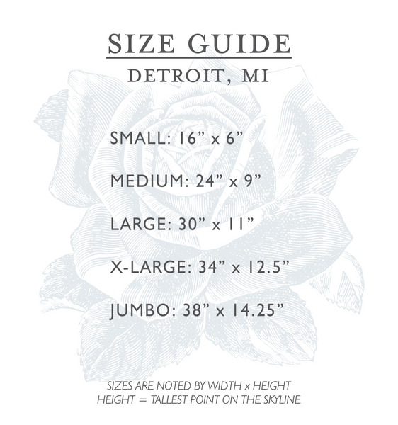 Detroit, MI | Skyline Cutout