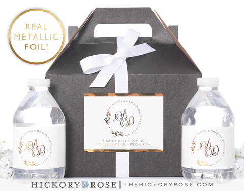 Classy & Simple | Metallic Favor Box Sets