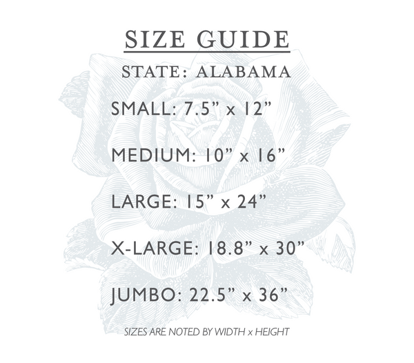 Alabama | State Cutout