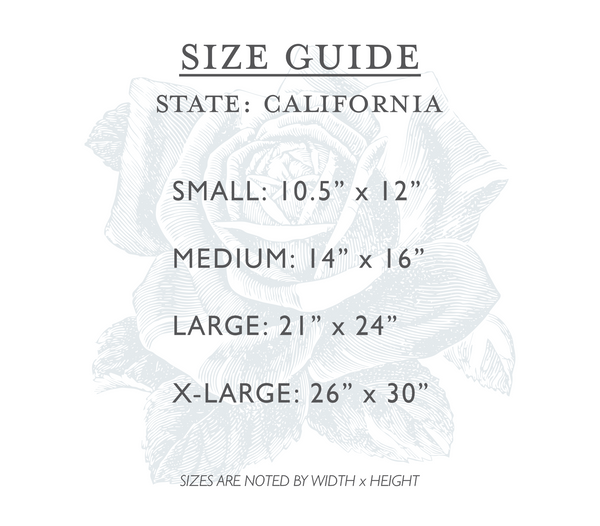 California | State Cutout