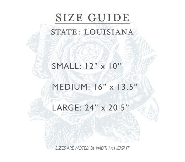 Louisiana | State Cutout