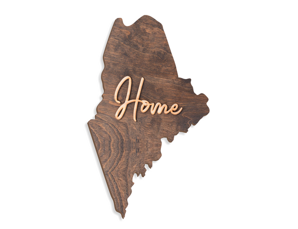 Maine | State Cutout