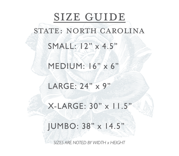 North Carolina | State Cutout