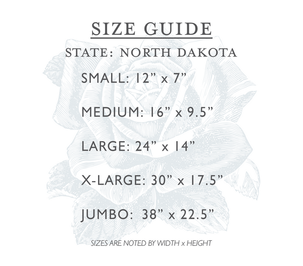 North Dakota | State Cutout