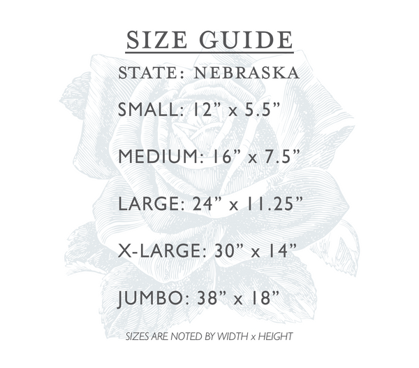 Nebraska | State Cutout