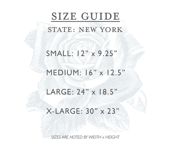 New York | State Cutout