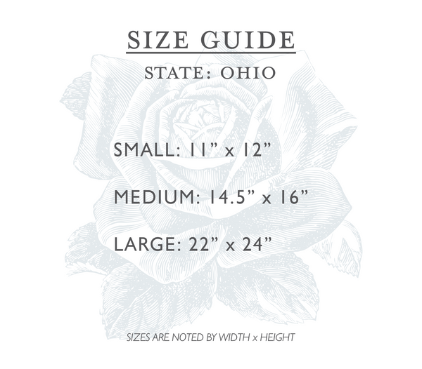 Ohio | State Cutout