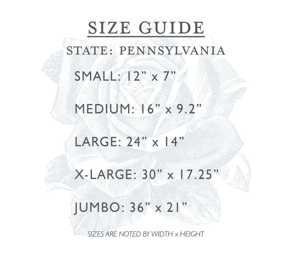 Pennsylvania | State Cutout