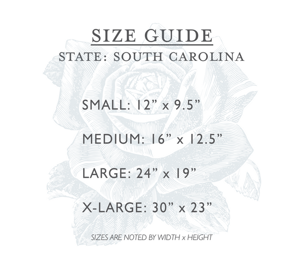 South Carolina | State Cutout