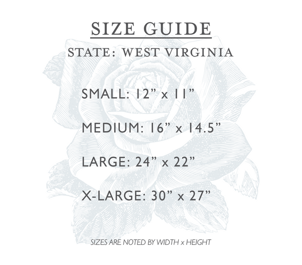 West Virginia | State Cutout