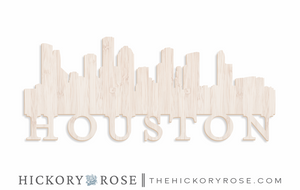 Houston, TX | Skyline Cutout