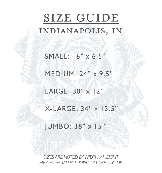 Indianapolis, IN | Skyline Cutout