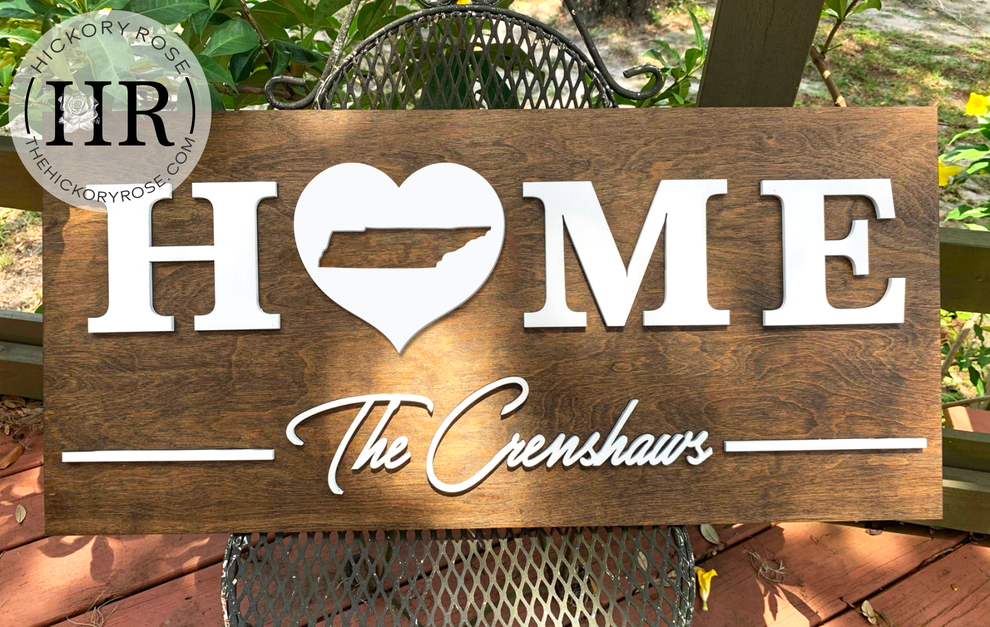 Tennessee Home | Wood Sign