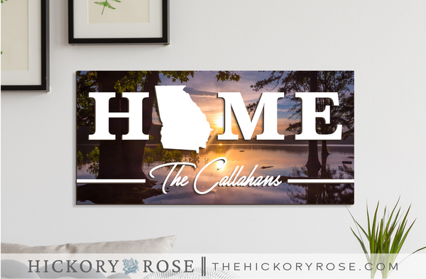 Georgia | UV Printed Sign